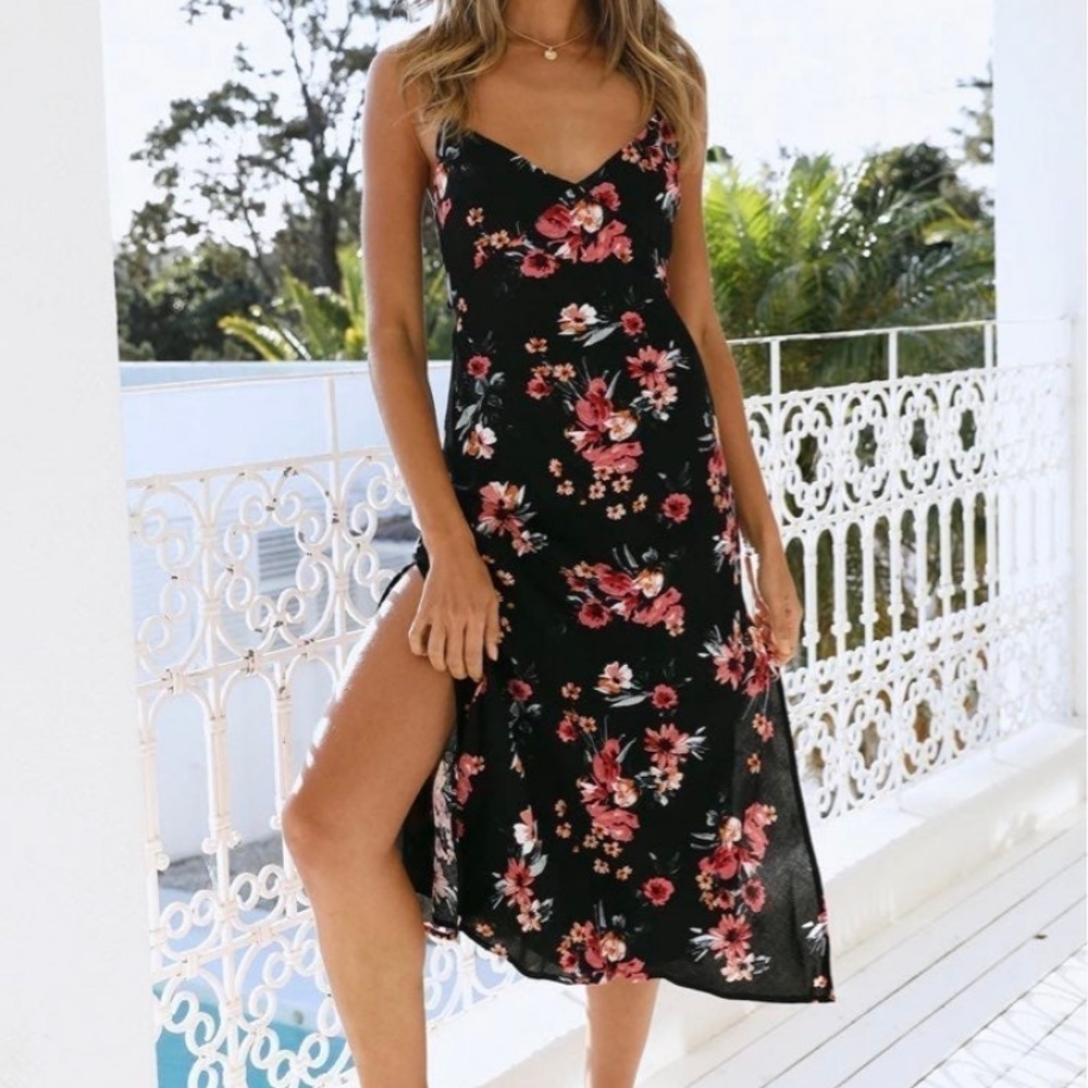 Hello Molly Midi Tie-Back Sundress PERFECT CONDITION